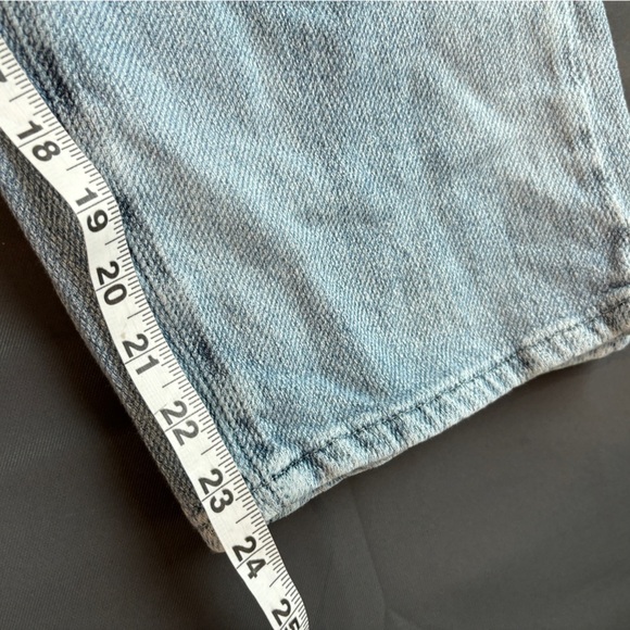 Free People We The Free Osaka Relaxed Low Slung Slouchy Tapered Cropped Jeans - Picture 6 of 7